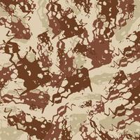 pincel abstracto arte ejército marrón desierto arena tormenta guerra campo rayas camuflaje patrón militar fondo adecuado para imprimir ropa vector