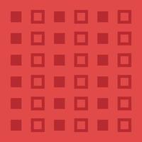 cute seamless square shapes memphis pattern soft red background suitable for print clothing vector