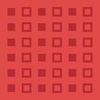 cute seamless square shapes memphis pattern soft red background suitable for print clothing vector