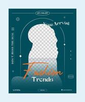 Fashion promotion sale poster vector