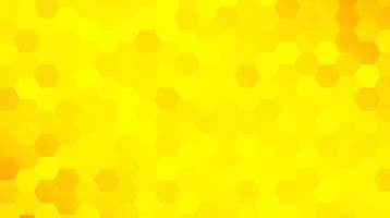 Yellow Honeycomb abstract background, hexagons abstract background vector