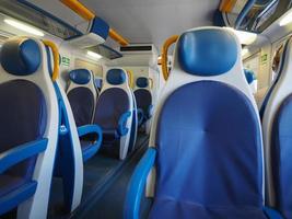 Italian train interior photo