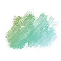 Hand draw colorful brush stroke watercolor design vector