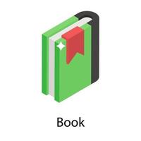 Trendy Book Concepts vector