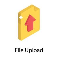 File Upload Concepts vector