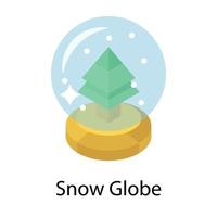 Snow Globe Concepts vector