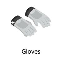 Trendy Gloves Concepts vector