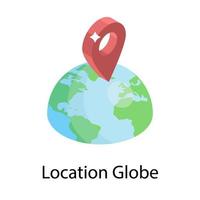 Global Location Concepts vector