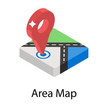 Area Map Concepts vector