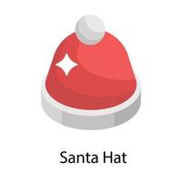 Santa Hat Concepts vector