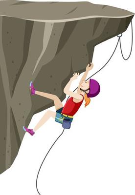 climbing clipart