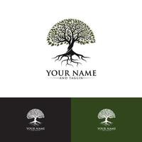 diseños de logotipos de árboles vector