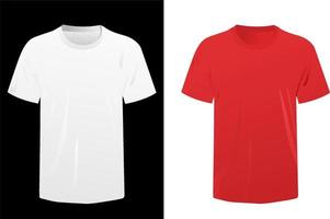 Tshirt realistic vector mocku...