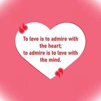 valentine day love and romantic quotes design part twenty six vector