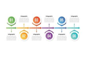 Business infographic, Timeline, Step process, Vector business template for presentations, Vector illustration, Chart, Marketing Strategy.