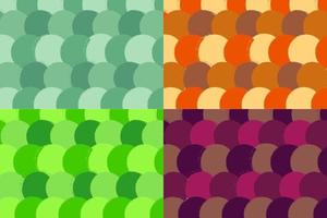 Nature gradient backdrop pattern. Abstract circles background. Ecology concept for your graphic design, banner or poster. Vector illustration.