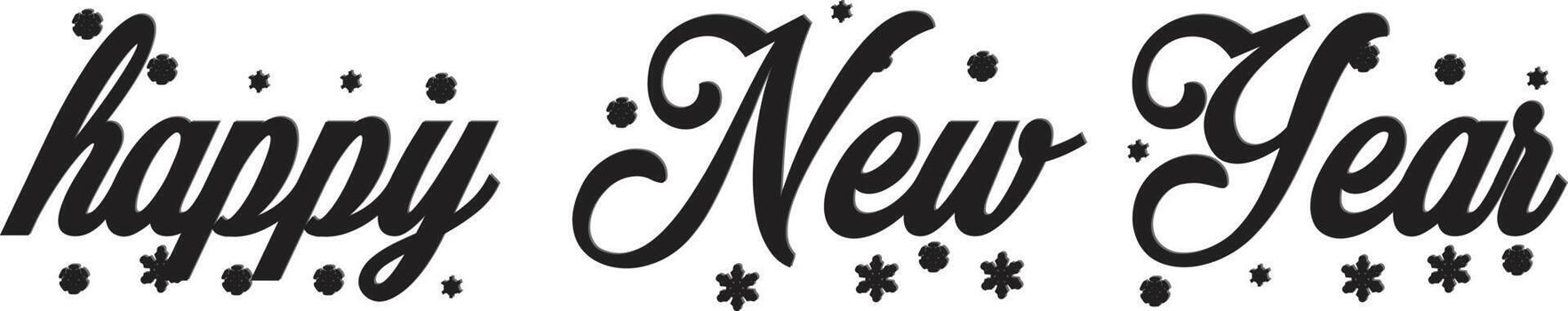 happy new year 2022 with text and number for you design vector