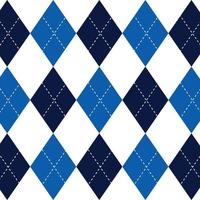 Pattern argyle blue seamless