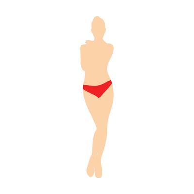 Free naked - Vector Art