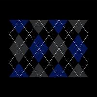 Pattern argyle seamless background vector