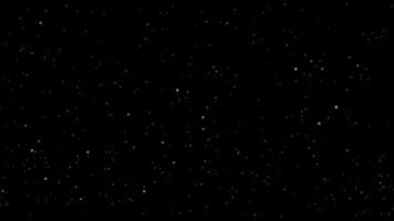Video background of the starry night sky.
