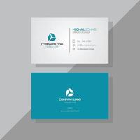 Modern Business Card Design Free Vector