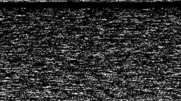 le signal de télévision analogique est déformé et les bandes verticales clignotent. video