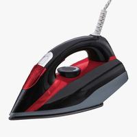 modern steam iron on white background photo