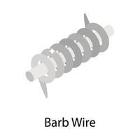 Barbed Wire Concepts vector