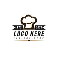 Brand identity template for restaurant,  food cafe logo design template vector