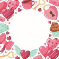 Happy Valentine Day Background vector