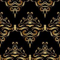 fondos de textura elegante de patrones sin fisuras florales o ornamentales vector