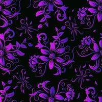 Floral or ornament seamless pattern elegant texture backgrounds vector