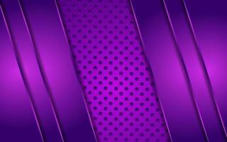 Abstract futuristic dark purple background with shiny lines vector