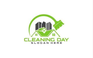 cleaning service logo