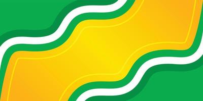 Abstract Modern Background with Bright Yellow Green Color Gradient for Website Landing Page vector
