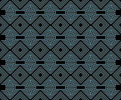 Texture Pattern of interconnected geometric lines. green background Seamless vector pattern. Geometric background with rhombuses and knots. Abstract geometric pattern.