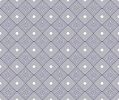 patrón de textura de líneas geométricas interconectadas. patrón de vector transparente de fondo púrpura claro. fondo geométrico con rombos y nudos. patrón geométrico abstracto.