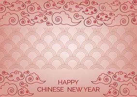 chinese new year design for online website background vector