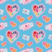valentine objects sweet icon design vector