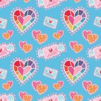 valentine objects sweet icon design vector