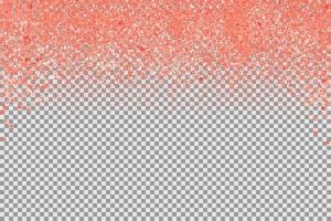 Rose gold glitter texture vector