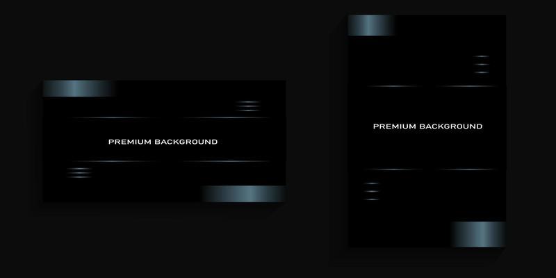 black background with elegant abstract lines for cover, poster, banner, billboard