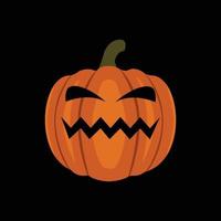 Halloween Pumpkin face vector