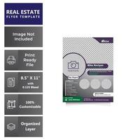 Real Estate Flyer Template vector