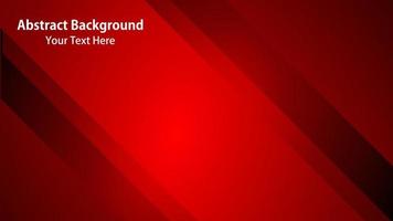 Vector modern abstract red background