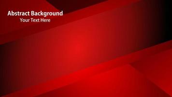 Vector modern abstract red background