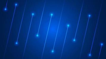 dot and line combined technology abstract background vector