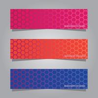 vector modern banner diagonal template background
