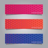 vector modern banner diagonal template background